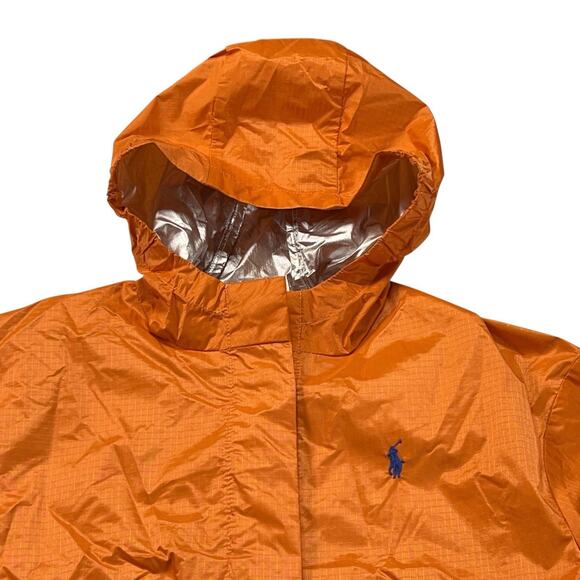 Polo Ralph Lauren Girls Size 5 Water Repellent Rip Stop Windbreaker NEW $125 - Picture 2 of 10